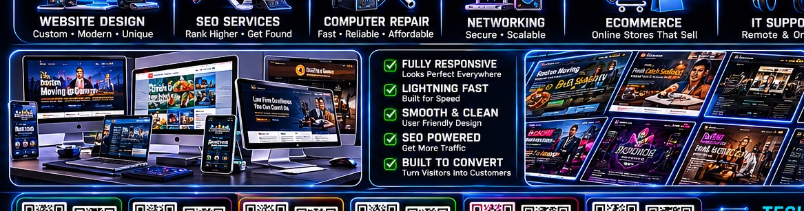 Website portfolio showcase