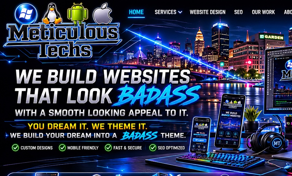 Website design by Meticulous Techs